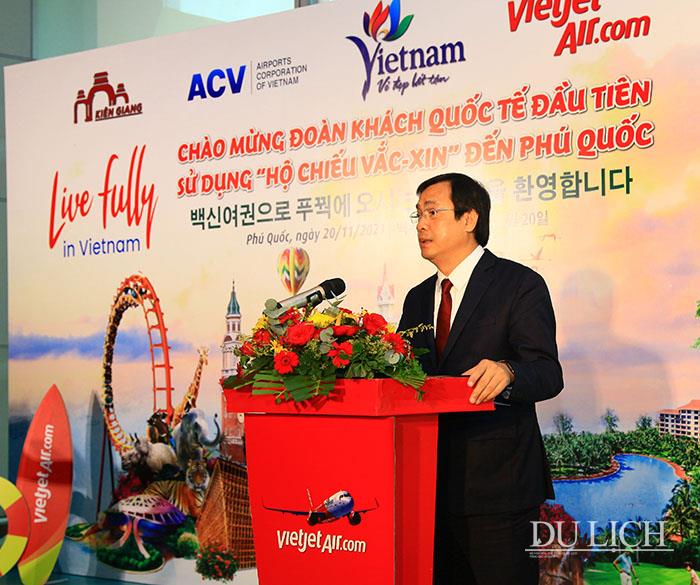 Tổng cục trưởng TCDL Nguyễn Trùng Khánh: “đây là bước khởi động quan trọng, đánh dấu bước tiến mới trong nỗ lực phục hồi ngành du lịch, hướng đến từng bước mở cửa và phát triển kinh tế trong bối cảnh mới”